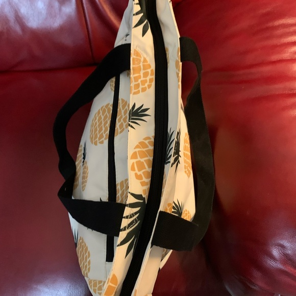 New! ETidy Large Foldable Pineapple Beach Bag Tote W/Pouch Waterproof Sandproof - Picture 7 of 14